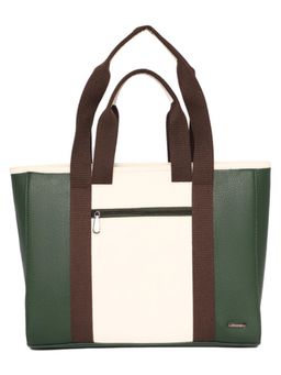 Stamp - Leather Green Womens Vegan Leather Handbag