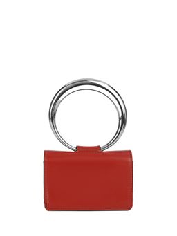 MIRAGGIO - Vino Clutch With Detachable Strap - Red (M)