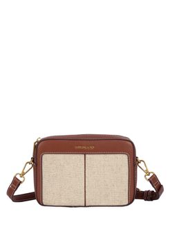 MIRAGGIO - Oat Crossbody Sling Bag With Detachable Strap (S)