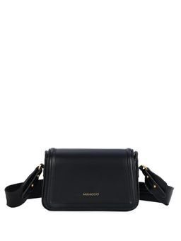 MIRAGGIO - Berry Crossbody Adjustable Stap Sling Bag - Black (M)