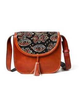 MaheTri - Astounding Ajrakh Ethnic Satchel Bag