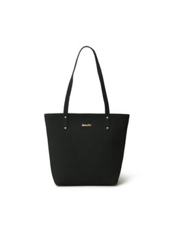 MaheTri - Era Vegan Leather Tote Bag- Midnight Black