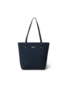 MaheTri - Era Vegan Leather Tote Bag- Navy Blue