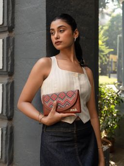 Zouk - Gwalior Weaves Kyra Flap Wallet