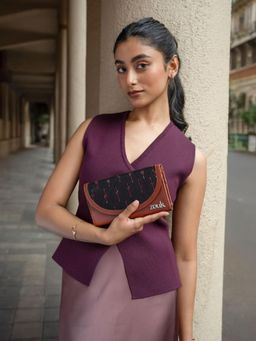 Zouk - Ikat Greed Kyra Flap Wallet