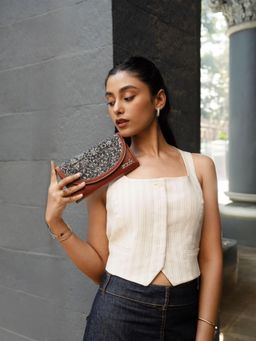 Zouk - Lattice Lace Kyra Flap Wallet