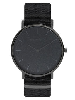 Joker and Witch - Joker & Witch Phile Black Dial Nato Round Analog Watch For Men