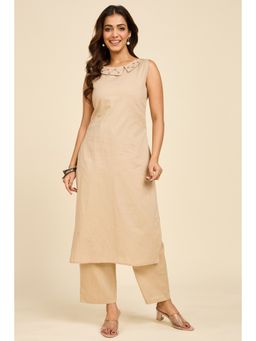Alaya by Stage3 - Beige Panelled Co-Ord Set