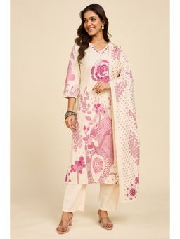 Alaya by Stage3 - Ivory Statement Kurta with Pant
