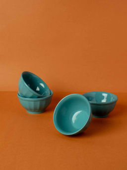 Freedom Tree - Solid Handcrafted Ceramic Mixer Bowl(Set Of 4)