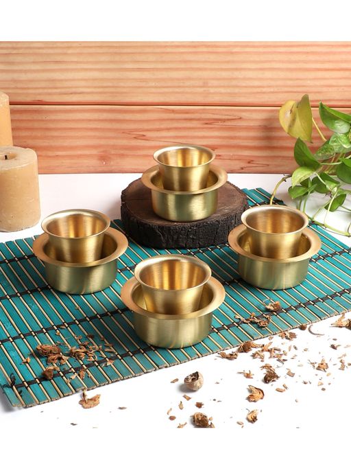 Amaya Decors Brass Filter Coffee