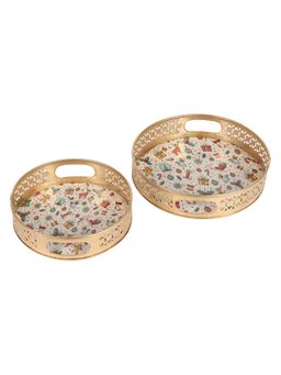 Amaya Decors - Christmas Gifts Metal Trays
