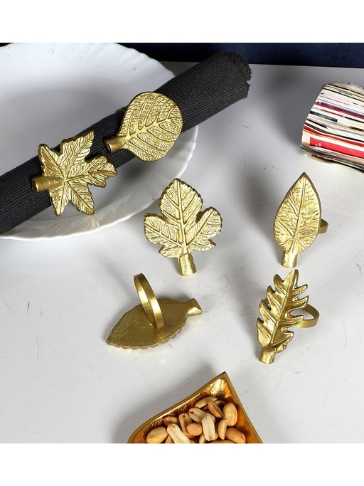 Amaya Decors Leaves Napkin Ring