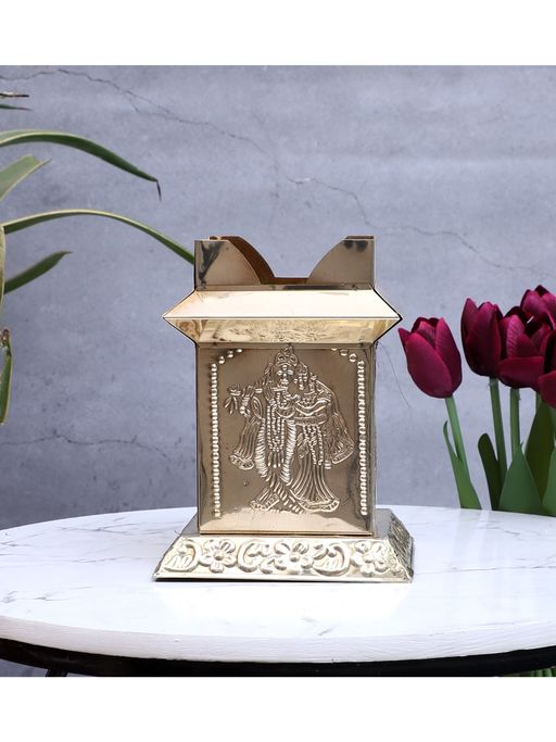 Amaya Decors Brass Tulsi Pot