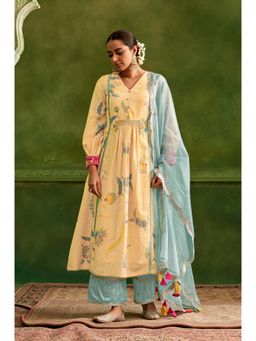 Autumnlane - Adya Madham Luxury Kurta Pant with Dupatta (Set of 3)