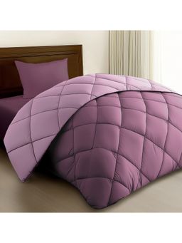 Story@Home - Solid Single Comforter For Ac Room Purple
