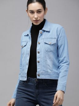 Voxati - Womens Denim Jacket Blue