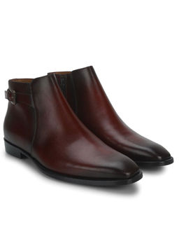 Saint G - Red Leather Ankle Boots