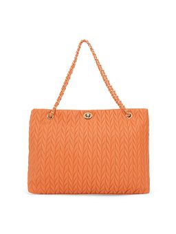 Globus - Women Orange Party Tote Bag