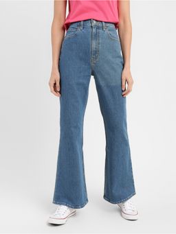 Levi's - Womens Blue Flared Fit Jeans