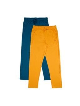 Puma - Boys Blue Trackpant Sets (pack Of 2)