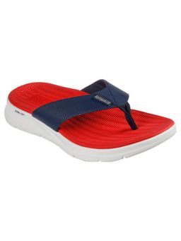SKECHERS - GO CONSISTENT SANDAL-SYNTHWAV Navy GoWalk Flip Flops