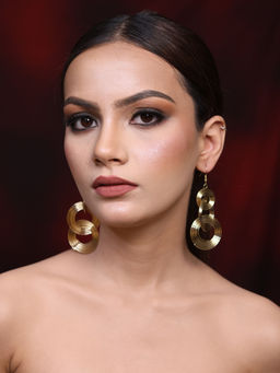 Kraft Smiths - Hoop Style Spiral Earrings