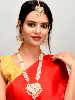 Silvermerc Designs - Gold Plated Pearl Jewellery Set