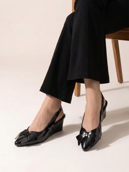 Twenty Dresses by Nykaa Fashion - Black Party Heels Sandals