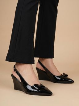 Twenty Dresses by Nykaa Fashion - Black Party Heels Sandals