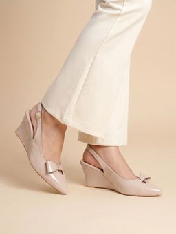 Twenty Dresses by Nykaa Fashion - Cream Party Heels Sandals