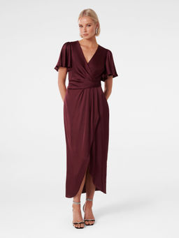 Forever New - Estelle Flutter Sleeve Midi Dress