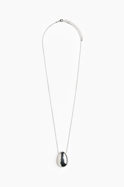 H&M - Women Silver Long Pendant Necklace