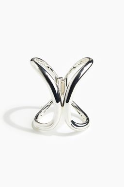 H&M - Women Silver Hinged Cuff Bracelet