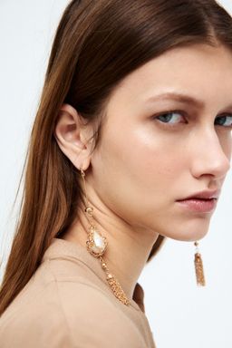 H&M - Women Gold Dangle Earrings