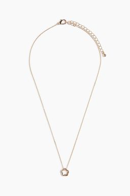 H&M - Women Gold Flower-Pendant Necklace