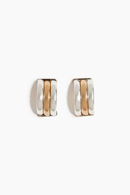 H&M - Women Gold Two-Tone Earrings
