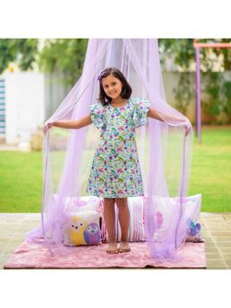 Ribbon Candy - Chameleon Print Cotton Dress