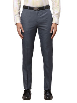 Raymond - Checks Dark Grey Trouser