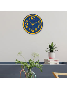 HomeTown - Momento Plastic Promo Wall Clock In Blue