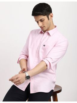Arrow - Sports Oxford Pink Slim Fit Casual Shirt