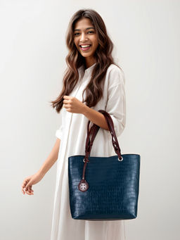 Toteteca - Unlined Stylish Shoulder Bag