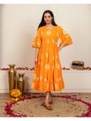 Orange color option, Currently selected