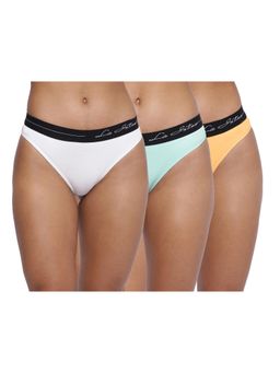 La Intimo - Dulce Candy Brief Panty - Multi-Color (Pack of 3)
