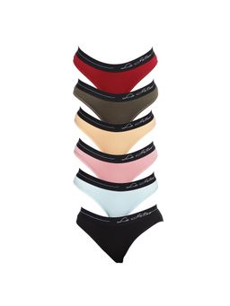 La Intimo - Dulce Candy Brief Panty - Multi-Color (Pack of 6)