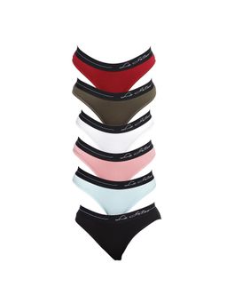 La Intimo - Dulce Candy Brief Panty - Multi-Color (Pack of 6)