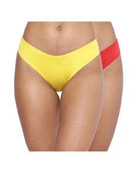 La Intimo - Amor Love Semi Seamless Briefs - Multi-Color (Pack of 2)