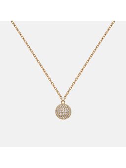 Daniel Wellington - Pave Gold Metal Necklace For Women