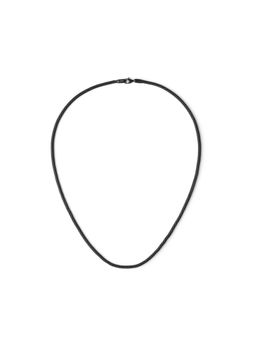 Daniel Wellington - Unisex Tide Mesh Black Metal Necklace