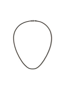 Daniel Wellington - Unisex Tide Mesh Anthracite Grey Metal Necklace